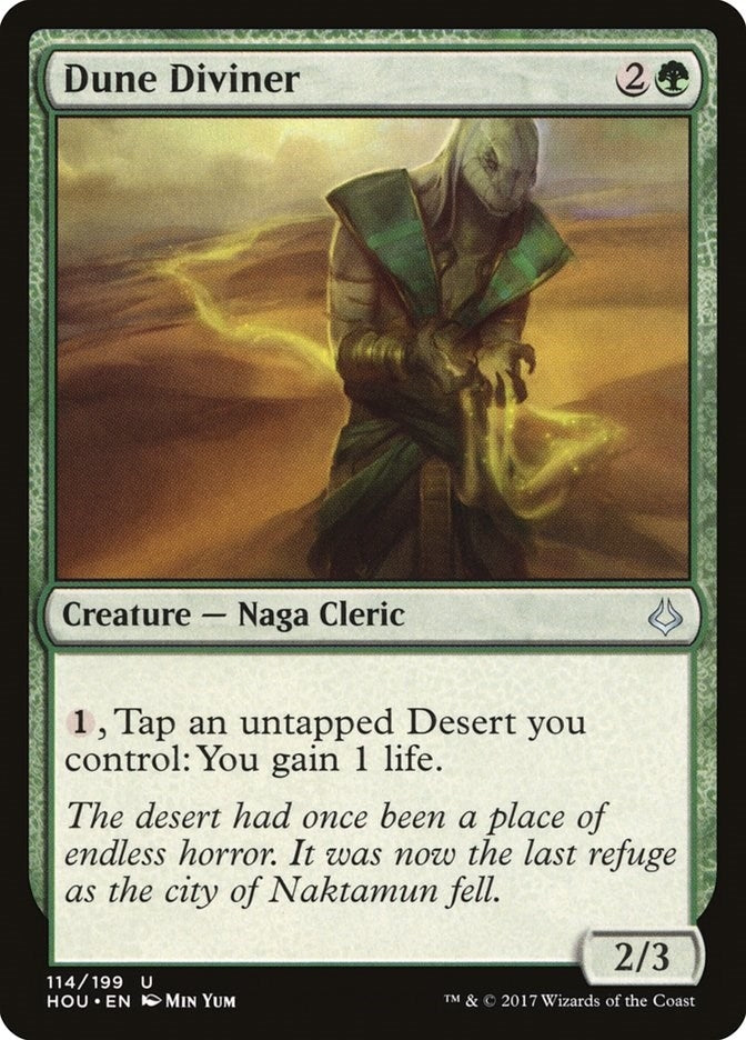 Image for Dune Diviner (Hour of Devastation) (114) - Magic: The Gathering