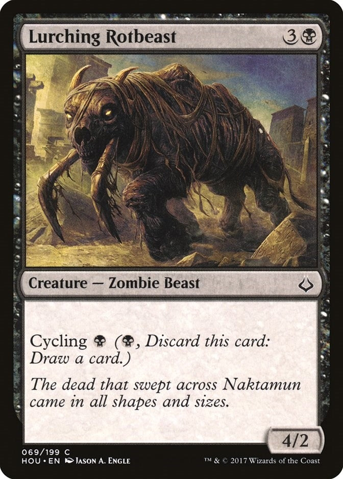 Image for Lurching Rotbeast (Hour of Devastation) (69) - Magic: The Gathering