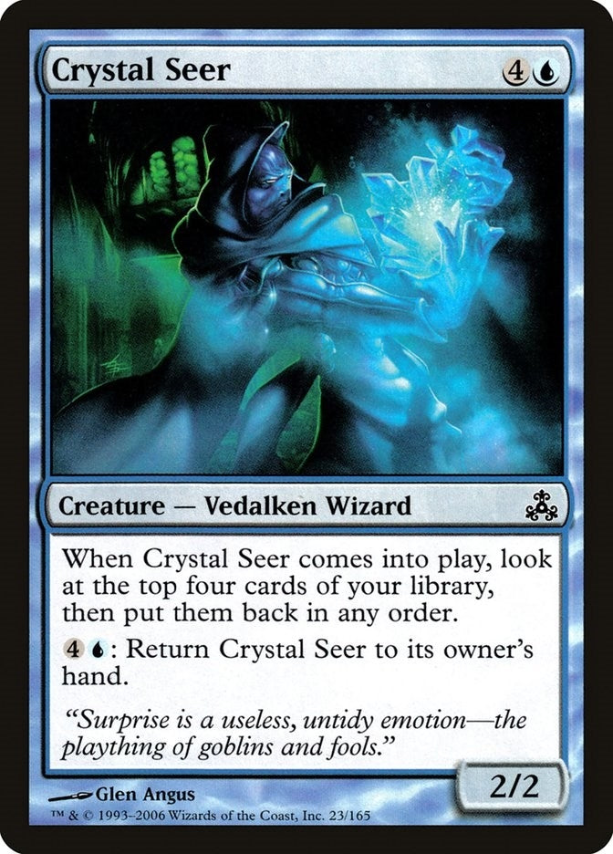 Image for Crystal Seer (Guildpact) (23) - Magic: The Gathering