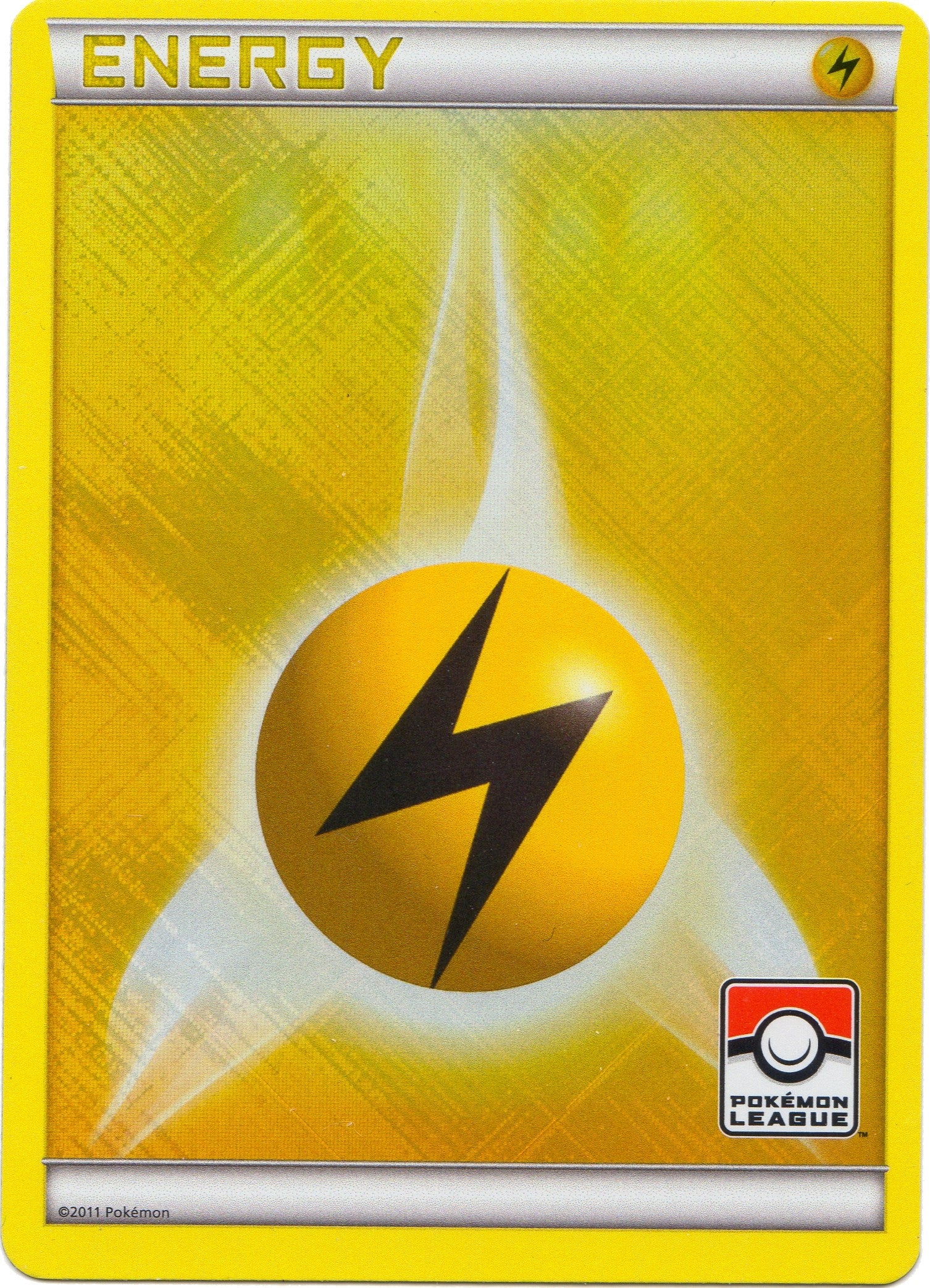Image for Lightning Energy (2011 Pokemon League) (League & Championship Cards) - Pokemon