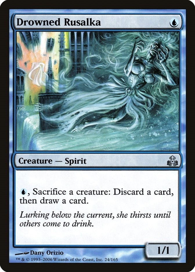 Image for Drowned Rusalka (Guildpact) (24) - Magic: The Gathering