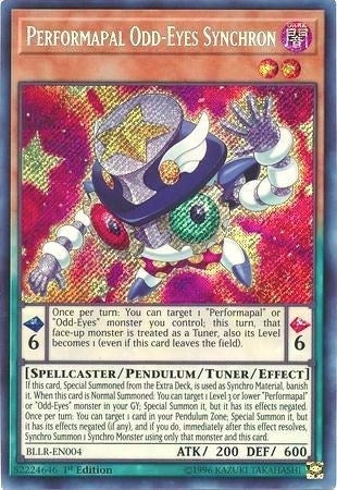 Image for Performapal Odd-Eyes Synchron (Battles of Legend: Light's Revenge) (BLLR-EN004) - YuGiOh