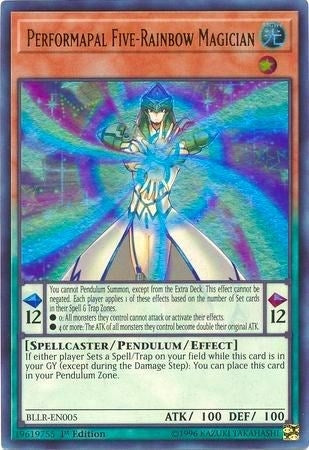 Image for Performapal Five-Rainbow Magician (Battles of Legend: Light's Revenge) (BLLR-EN005) - YuGiOh