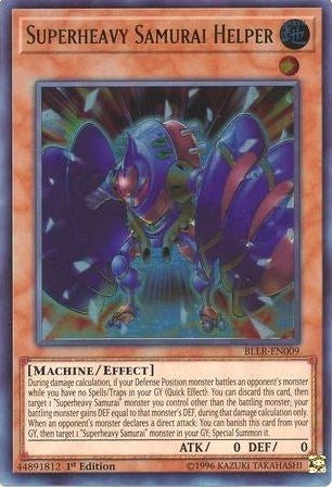 Image for Superheavy Samurai Helper (Battles of Legend: Light's Revenge) (BLLR-EN009) - YuGiOh