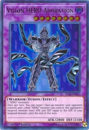 Image for Vision HERO Adoration (Battles of Legend: Light's Revenge) (BLLR-EN057) - YuGiOh