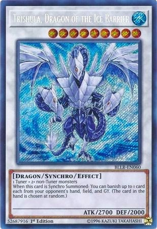 Image for Trishula, Dragon of the Ice Barrier (Battles of Legend: Light's Revenge) (BLLR-EN060) - YuGiOh
