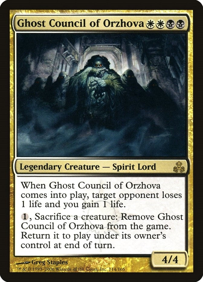 Image for Ghost Council of Orzhova (Guildpact) (114) - Magic: The Gathering