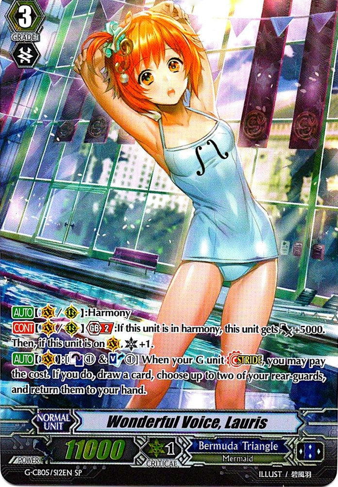 Image for Wonderful Voice, Lauris (SP) (G-CB05: Prismatic Divas) (G-CB05/S12EN) - Cardfight Vanguard