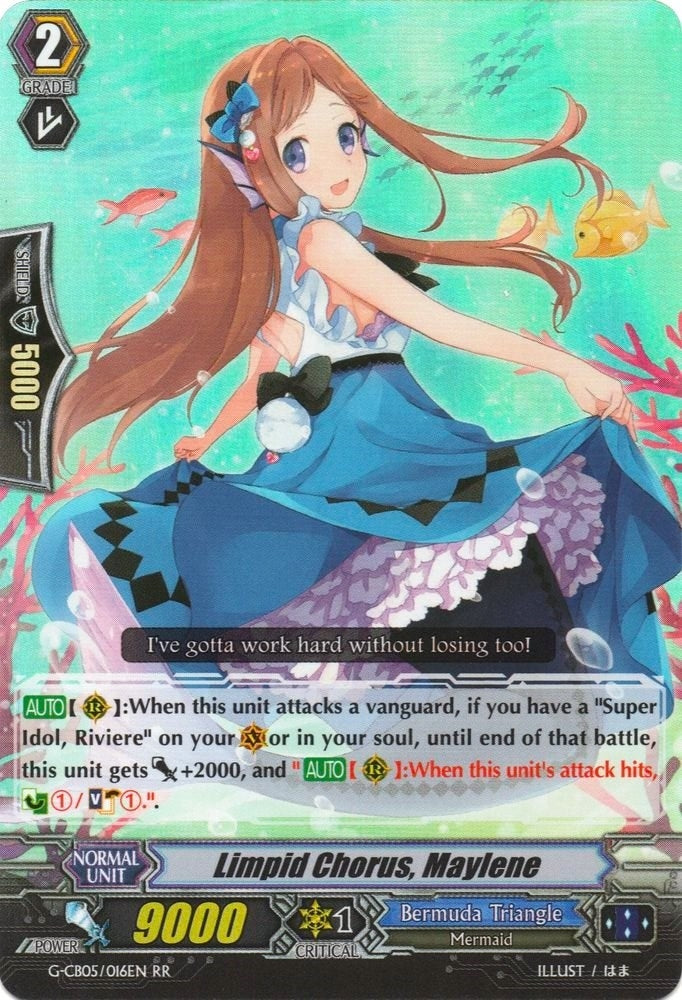 Image for Limpid Chorus, Maylene (G-CB05: Prismatic Divas) (G-CB05/016EN) - Cardfight Vanguard