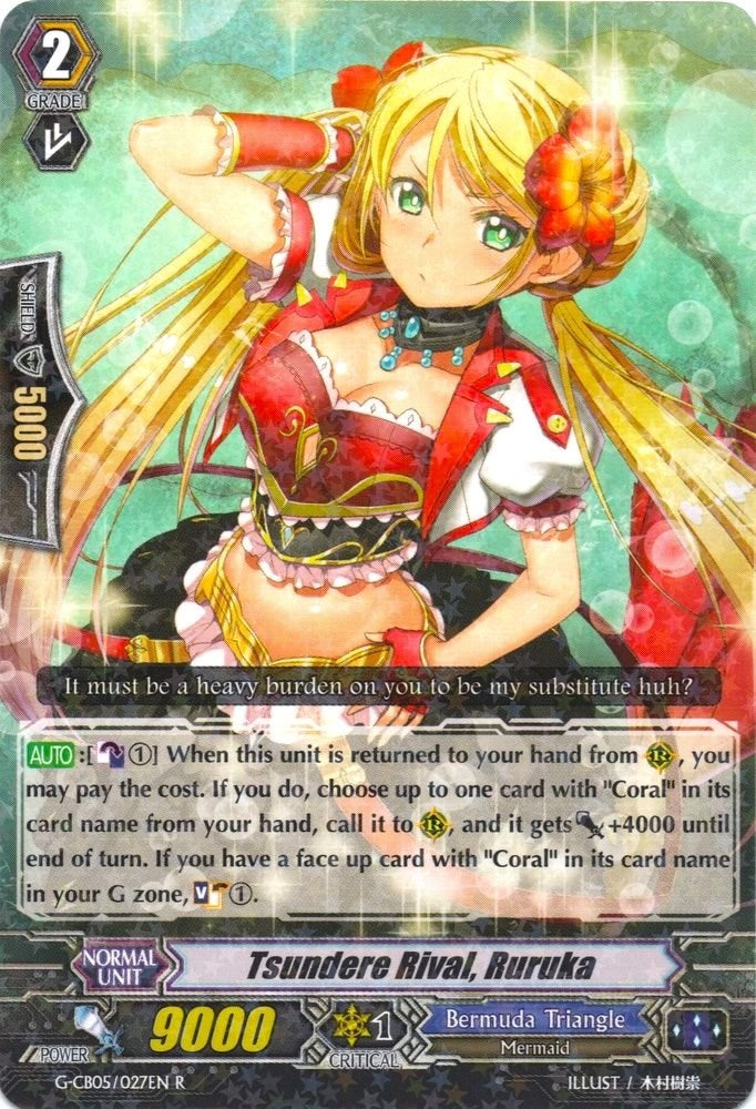 Image for Tsundere Rival, Ruruka (G-CB05: Prismatic Divas) (G-CB05/027EN) - Cardfight Vanguard