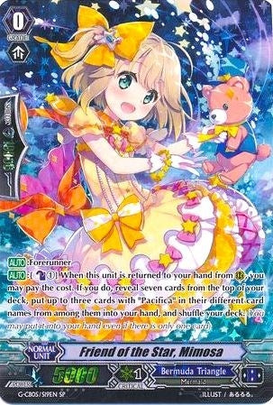 Image for Friend of the Star, Mimosa (SP) (G-CB05: Prismatic Divas) (G-CB05/S19EN) - Cardfight Vanguard