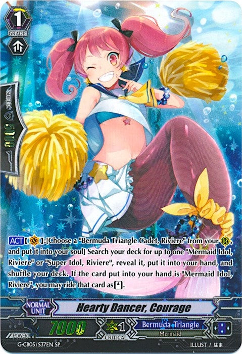 Image for Hearty Dancer, Courage (SP) (G-CB05: Prismatic Divas) (G-CB05/S37EN) - Cardfight Vanguard