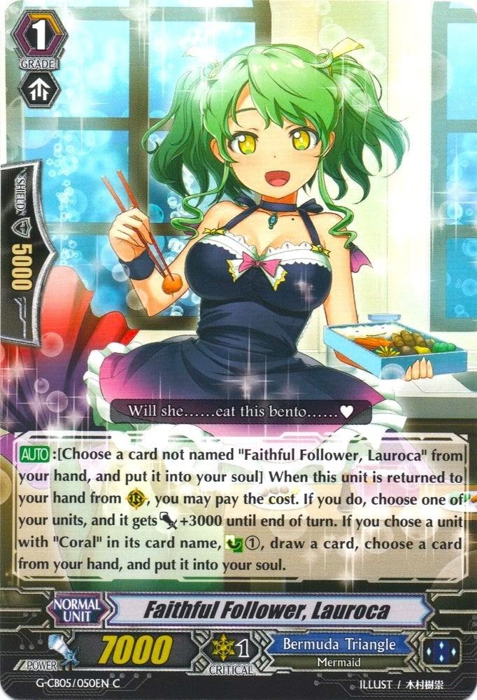 Image for Faithful Follower, Lauroca (G-CB05: Prismatic Divas) (G-CB05/050EN) - Cardfight Vanguard
