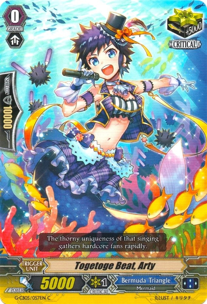 Image for Togetoge Beat, Arty (G-CB05: Prismatic Divas) (G-CB05/057EN) - Cardfight Vanguard