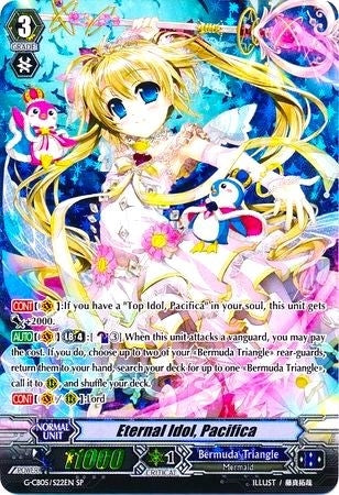 Image for Eternal Idol, Pacifica (SP) (G-CB05: Prismatic Divas) (G-CB05/S22EN) - Cardfight Vanguard
