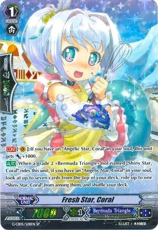 Image for Fresh Star, Coral (SP) (G-CB05: Prismatic Divas) (G-CB05/S28EN) - Cardfight Vanguard