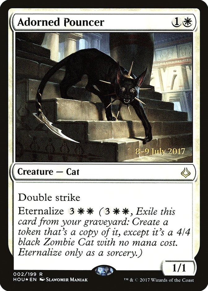 Image for Adorned Pouncer (Prerelease Cards) (2) - Magic: The Gathering