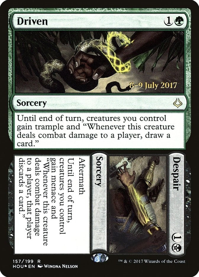 Image for Driven // Despair (Prerelease Cards) (157) - Magic: The Gathering