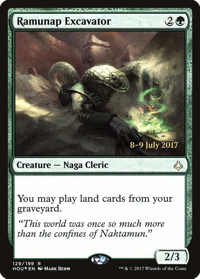 Image for Ramunap Excavator (Prerelease Cards) (129) - Magic: The Gathering