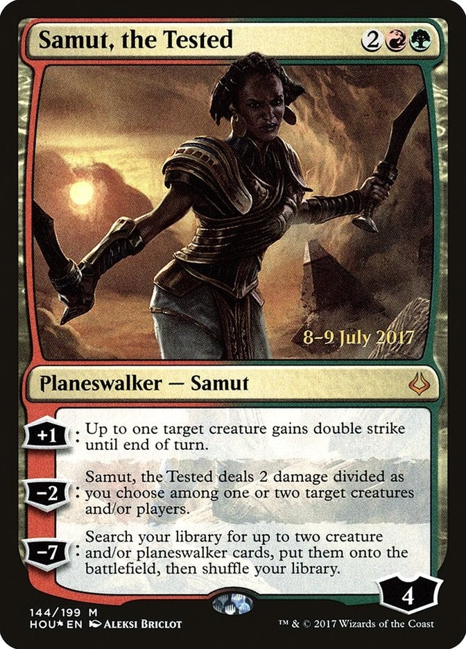 Image for Samut, the Tested (Prerelease Cards) (144) - Magic: The Gathering