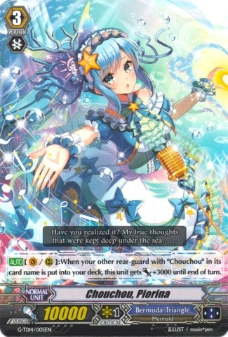 Image for Chouchou, Piorina (G-TD14: Debut of the Divas) (G-TD14/005EN) - Cardfight Vanguard