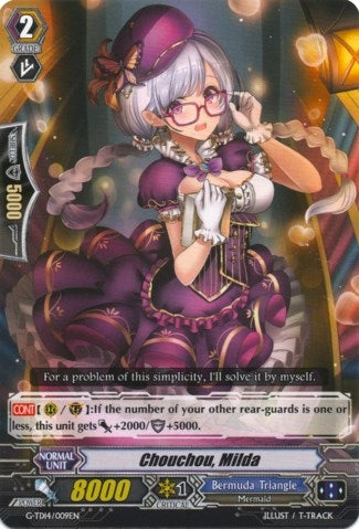 Image for Chouchou, Milda (G-TD14: Debut of the Divas) (G-TD14/009EN) - Cardfight Vanguard