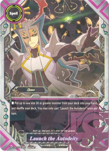 Image for Launch the Autodeity (Chaos Control Crisis) (X-BT02/0118EN) - Future Card BuddyFight