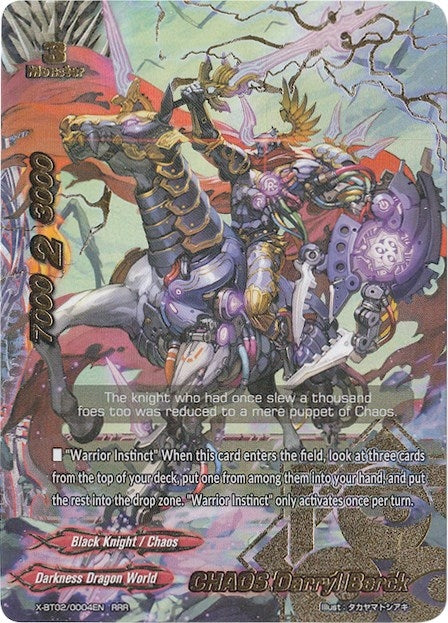 Image for CHAOS Darryl Berck (Chaos Control Crisis) (X-BT02/0004EN) - Future Card BuddyFight