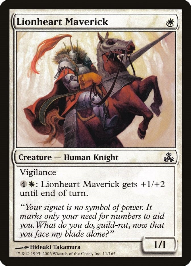 Image for Lionheart Maverick (Guildpact) (11) - Magic: The Gathering