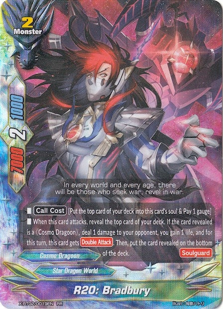 Image for R20: Bradbury (Chaos Control Crisis) (X-BT02/0019EN) - Future Card BuddyFight