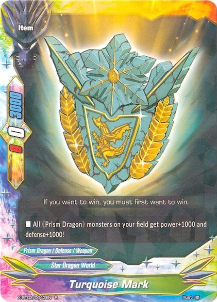 Image for Turquoise Mark (Chaos Control Crisis) (X-BT02/0043EN) - Future Card BuddyFight