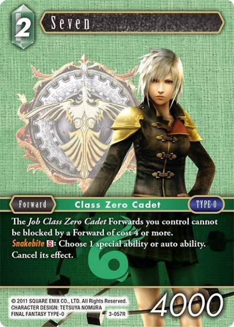 Image for Seven (Opus III) (3-057R) - Final Fantasy TCG