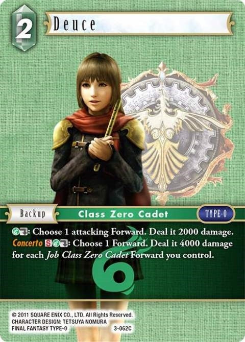 Image for Deuce (Opus III) (3-062C) - Final Fantasy TCG
