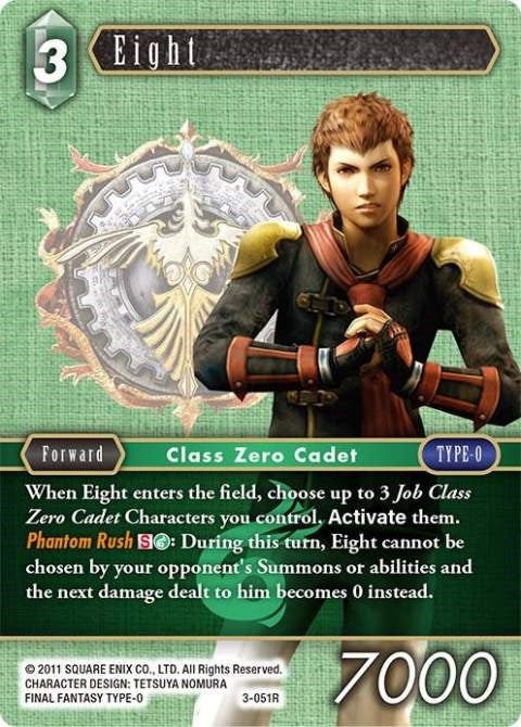 Image for Eight (Opus III) (3-051R) - Final Fantasy TCG