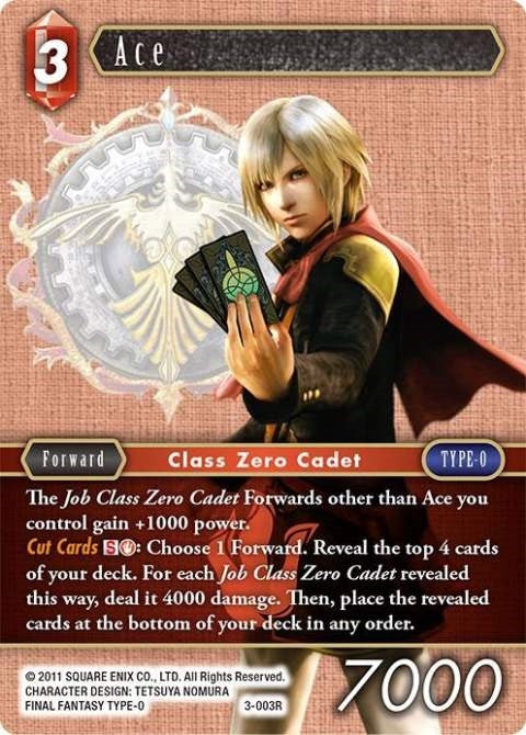 Image for Ace (Opus III) (3-003R) - Final Fantasy TCG
