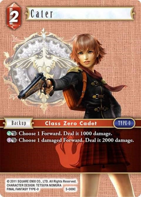 Image for Cater (Opus III) (3-009C) - Final Fantasy TCG