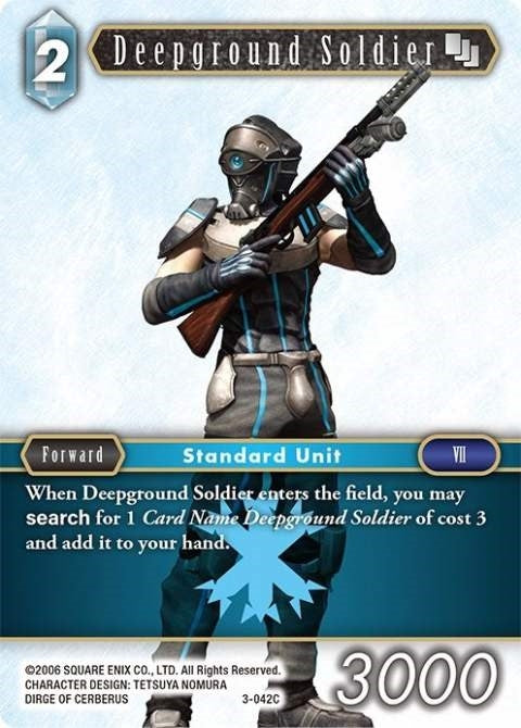 Image for Deepground Soldier (3-042C) (Opus III) (3-042C) - Final Fantasy TCG