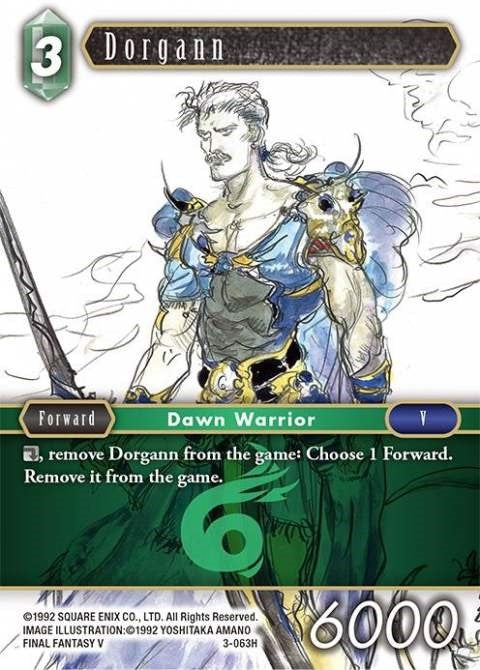 Image for Dorgann (Opus III) (3-063H) - Final Fantasy TCG