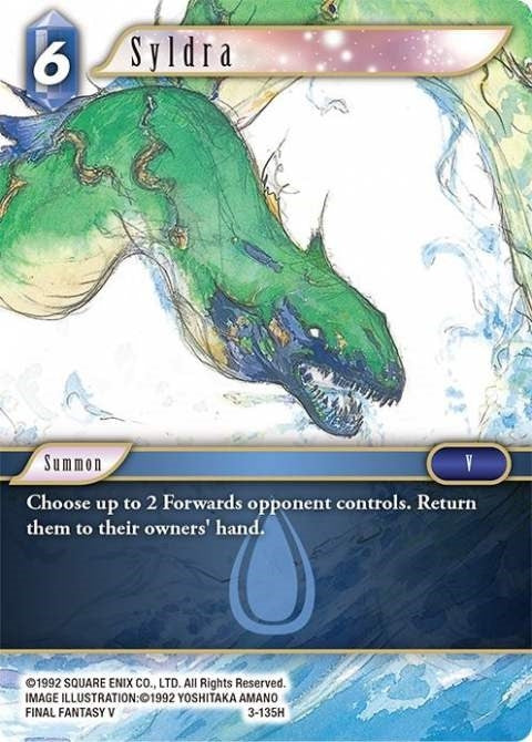 Image for Syldra (Opus III) (3-135H) - Final Fantasy TCG