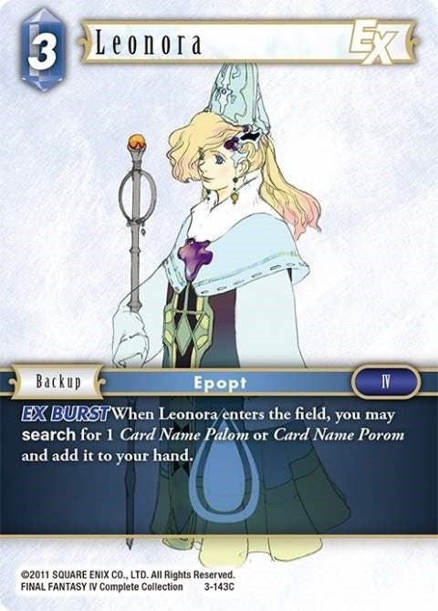 Image for Leonora EX (Opus III) (3-143C) - Final Fantasy TCG