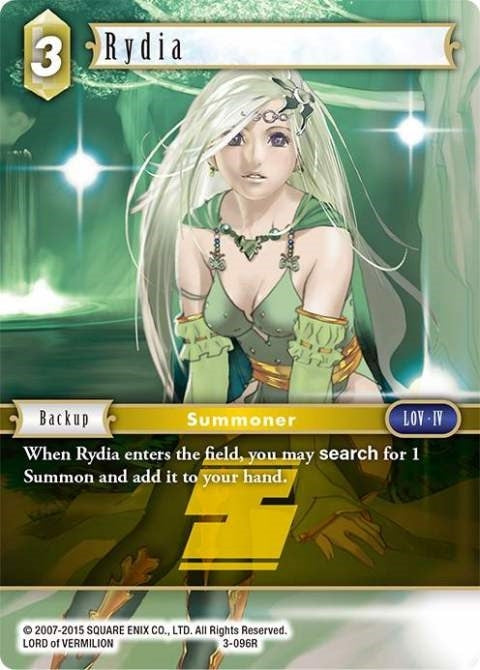 Image for Rydia (Opus III) (3-096R) - Final Fantasy TCG