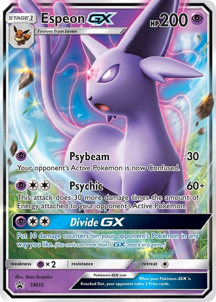 Image for Espeon GX - SM35 (SM Promos) (SM35) - Pokemon