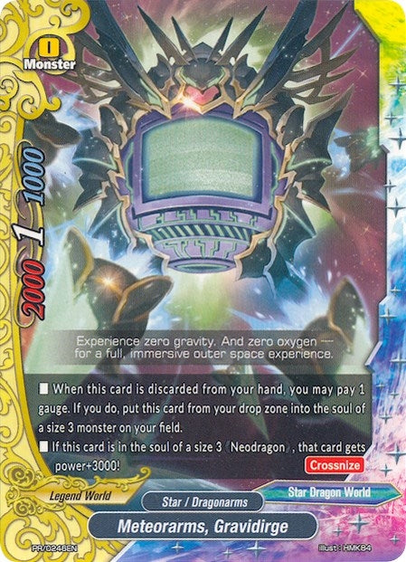 Image for Meteorarms, Gravidirge (Promo Cards) (PR/0246EN) - Future Card BuddyFight