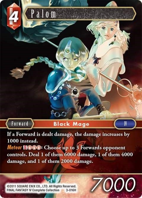 Image for Palom (Opus III) (3-016H) - Final Fantasy TCG