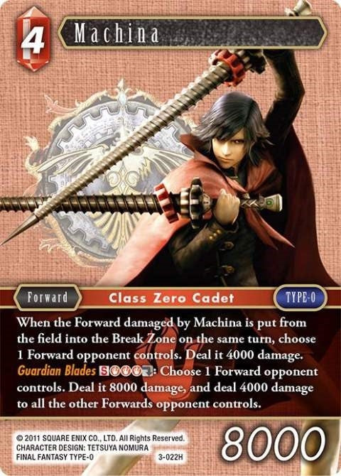 Image for Machina (Opus III) (3-022H) - Final Fantasy TCG