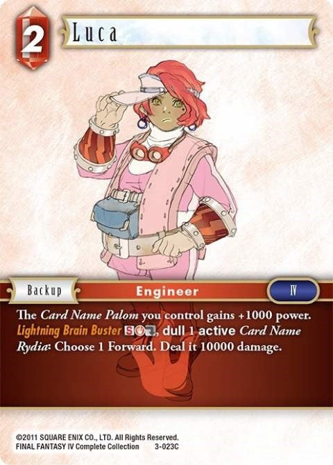 Image for Luca (Opus III) (3-023C) - Final Fantasy TCG