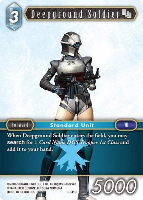 Image for Deepground Soldier (3-041C) (Opus III) (3-041C) - Final Fantasy TCG