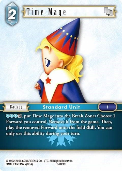 Image for Time Mage (Opus III) (3-043C) - Final Fantasy TCG