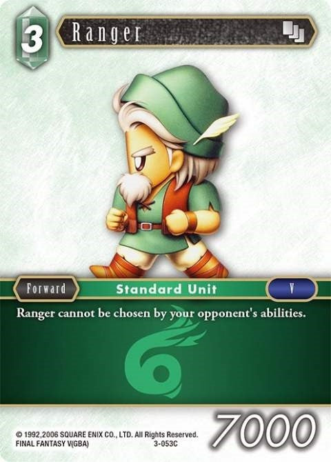 Image for Ranger (Opus III) (3-053C) - Final Fantasy TCG