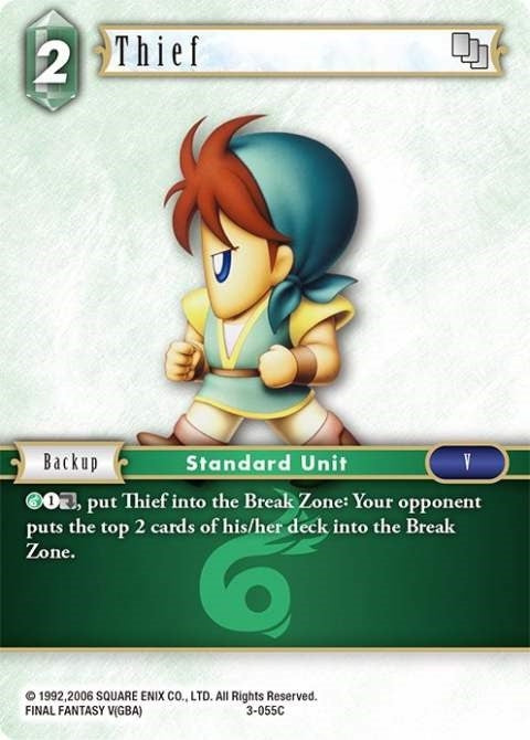 Image for Thief (Opus III) (3-055C) - Final Fantasy TCG